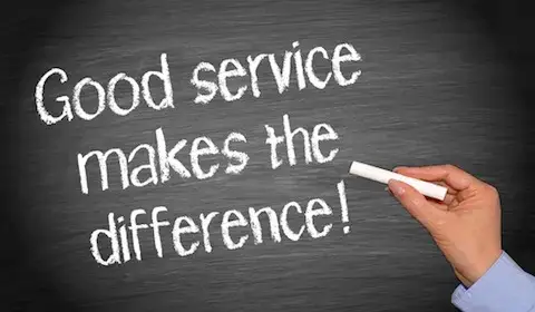 Service Policy 6 good service makes the difference
