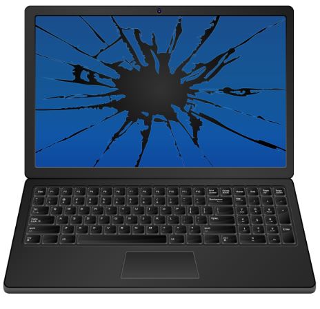 pantalla portátil Asus rota