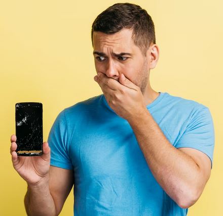 reparación de pantalla móvil