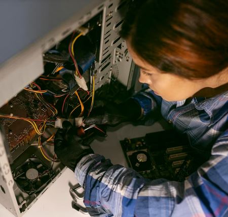 reparación fuente de alimentación PC